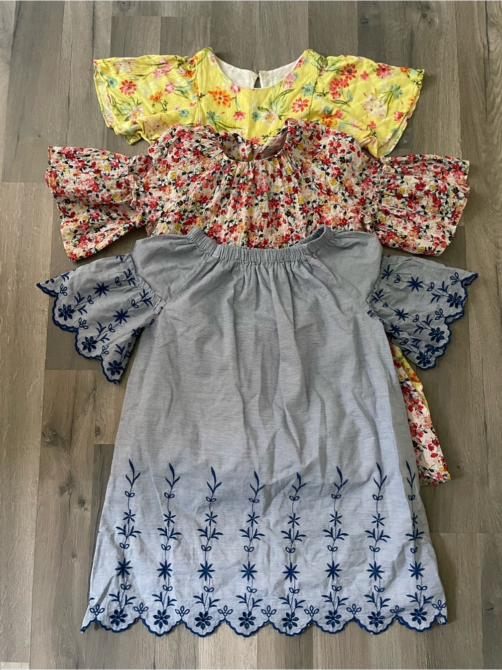 Zara Girls Flutter Sleeve Dress Bundle - Size 9/10 Years